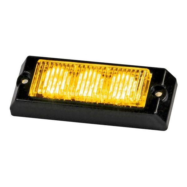 日惠製作所 LED警告灯 ユニットライト(黄) 単体3連×1段 NY9400DMY 1個 65-3749-39（直送品）