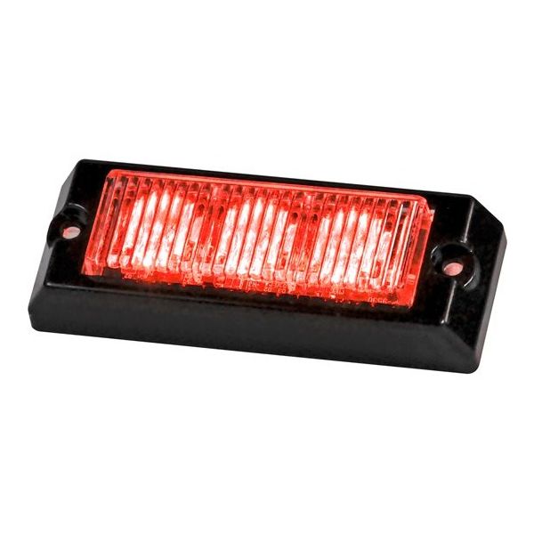 日惠製作所 LED警告灯 ユニットライト(赤) 単体3連×1段 NY9400DMR 1個 65-3749-38（直送品）