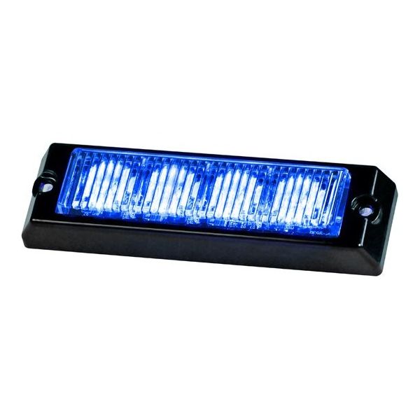 日惠製作所 LED警告灯 ユニットライト(青) 単体4連×1段 NY9420DMB 1個 65-3749-43（直送品）
