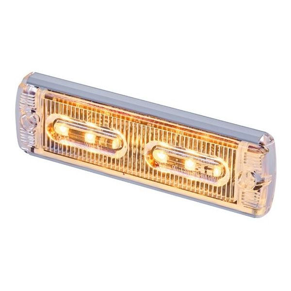 日惠製作所 LED警告灯 ユニットライト(黄) LED3連×2段 NY9674DMY 1個 65-3749-51（直送品）