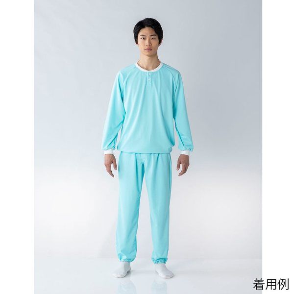 東洋リントフリー ミドラー(中間着)・上着 グリーン 3L FF210C-03 1枚 65-3865-11（直送品）