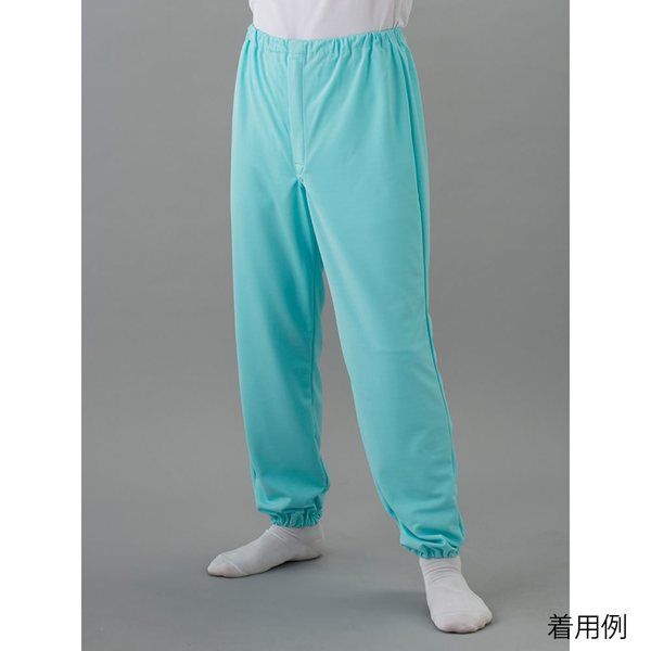 東洋リントフリー ミドラー(中間着)・パンツ グリーン 3L FF307C-03 1本 65-3865-33（直送品）