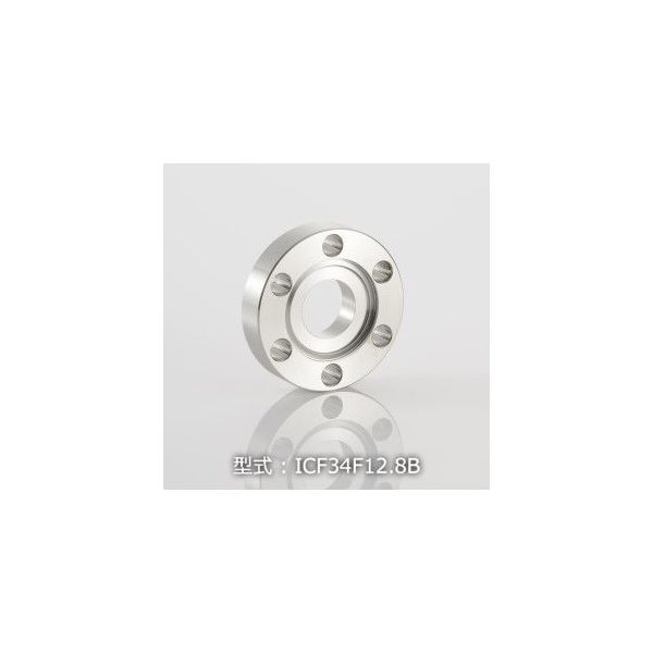 コスモテック ICF34 固定12.8穴あきフランジ ICF34F12.8B 1個 63-1932-61（直送品）
