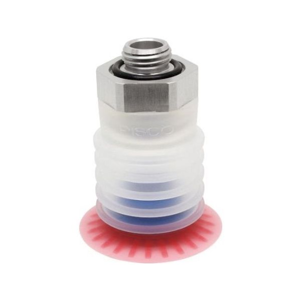 日本ピスコ 包装袋用真空パッド直付型20度5段G1/4平面型 VPE40PBS25-G2-FF 1個 63-2055-18（直送品）