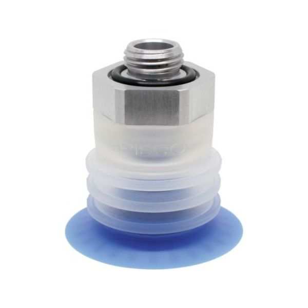 日本ピスコ 包装袋用真空パッド直付型40度3段G1/4球面型 VPE40PBS43-G2-FS 1個 63-2055-27（直送品）