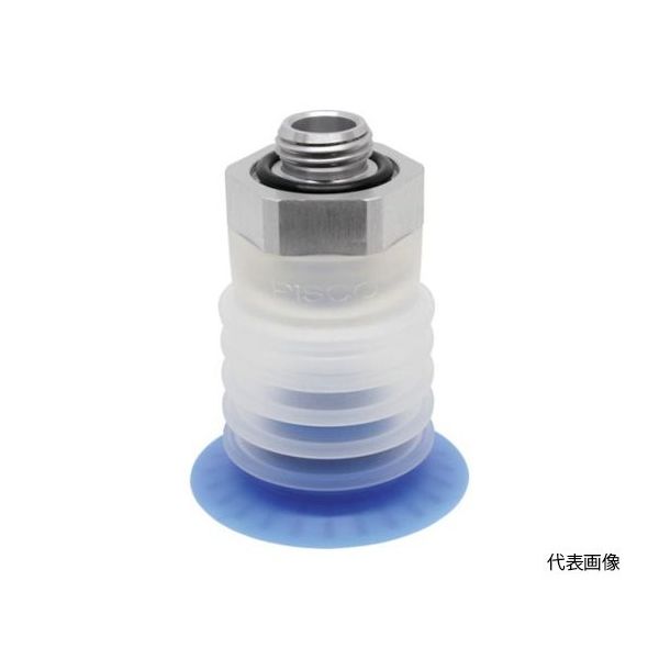 日本ピスコ 包装袋用真空パッド直付型40度5段G1/2球面型 VPE40PBS45-G4-FS 1個 63-2055-39（直送品）