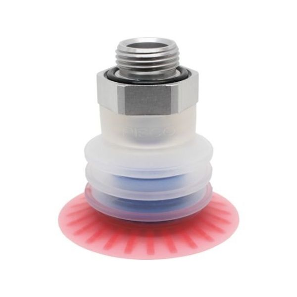 日本ピスコ 包装袋用真空パッド直付型20度3段G3/8球面型 VPE50PBS23-G3-FS 1個 63-2055-45（直送品）