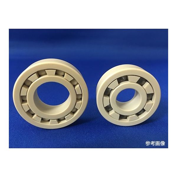 鹿島化学金属 樹脂ベアリング(PPS) UKB6001PS-S 1個 63-5540-03（直送品）