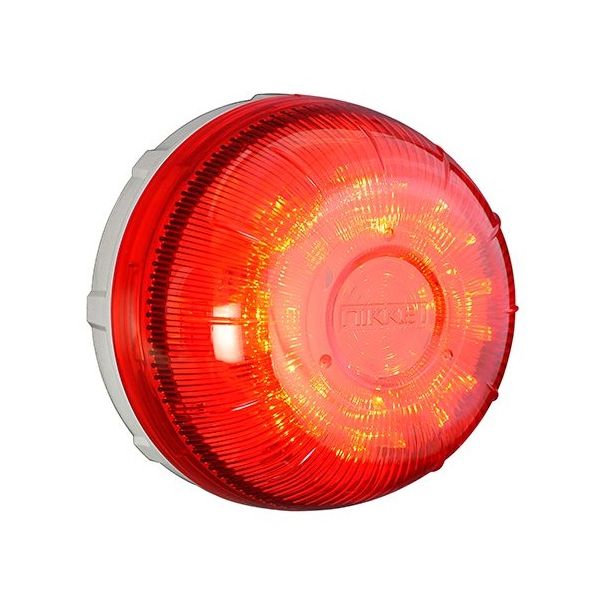 日惠製作所 ニコアラートドーム 赤 DC12~24V VC14D-D24AR 1個 63-4140-67（直送品）