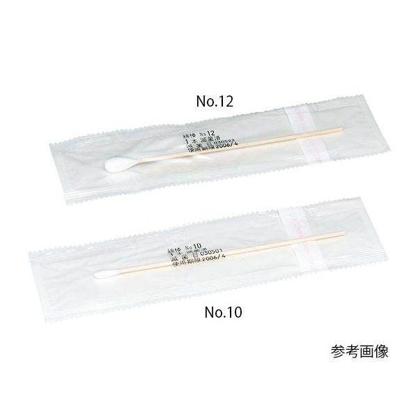 ハクゾウメディカル 滅菌綿棒(一般タイプ) No.16 1本×300袋/箱 1240706 1箱(300本) 63-5580-04（直送品）