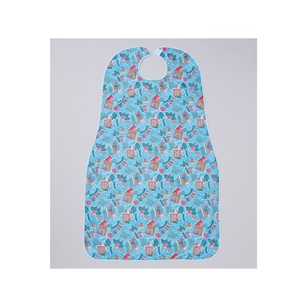 ハクゾウメディカル ハクゾウ食事用エプロンDX ファニー 1枚 1780137 63-5580-38（直送品）