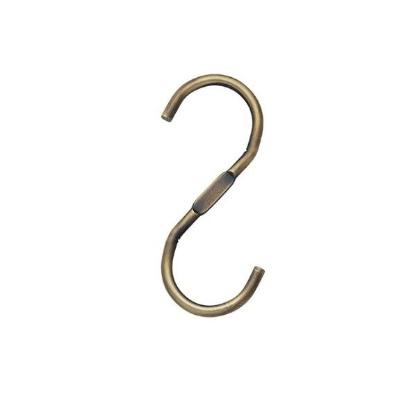 オン・オフインターナショナル スチール製ディスプレー用フック アンティークゴールド 61-778-76-2 1セット(5個) 61-7231-05（直送品）