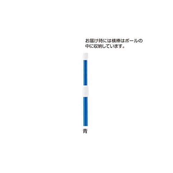 第一ビニール のぼり用ポール(3m伸縮式) 青 入数1本 61-547-38-1 1本 61-7250-44（直送品） - アスクル