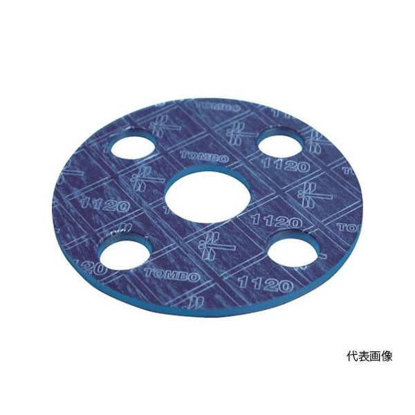 ニチアス ジョイントシートガスケット TOMBO NO.1120 全面 呼び径(A):25 1120-5K-25A-2T-FF 1枚（直送品）