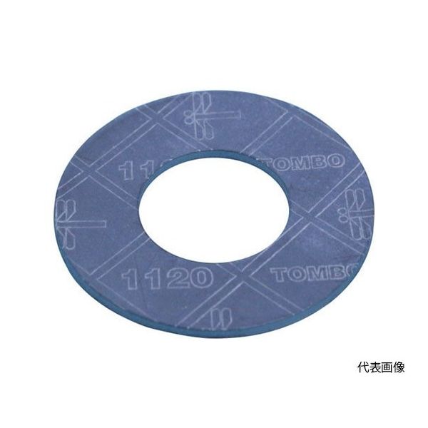 ニチアス ジョイントシートガスケット TOMBO NO.1120 内面 呼び径(A):32 1120-10K-32A-3T-RF 1枚（直送品）