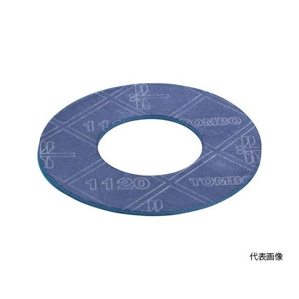 ニチアス ジョイントシートガスケット TOMBO NO.1120 内面 呼び径(A):15 1120-5K-15A-1.5T-RF 1枚（直送品）