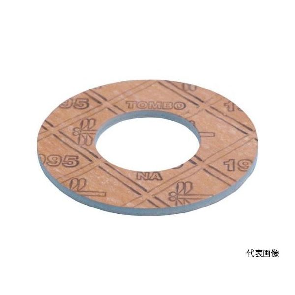 ニチアス ジョイントシートガスケット TOMBO NO.1995 内面 呼び径(A):15 1995-10K-15A-1.5T-RF 1枚（直送品）