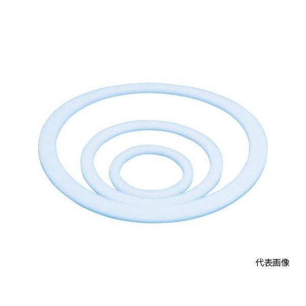 ナフロンPTFE打抜きガスケット”TOMBO NO.9007(ユニオン)” 呼び径(A):100 9007-100A-1.5T-UN 1枚（直送品）