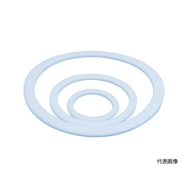 ナフロンPTFE打抜きガスケット”TOMBO NO.9007(ユニオン)” 呼び径(A):15 9007-15A-1.5T-UN 1枚（直送品）