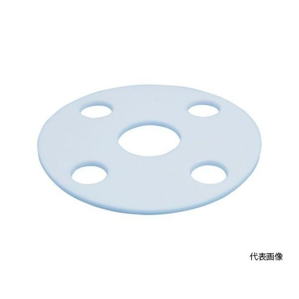 ナフロンPTFE打抜きガスケット”TOMBO NO.9007(全面)” 呼び径(A):15 9007-10K-15A-1.5T-FF 1枚（直送品）