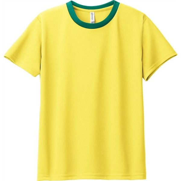 トムス レディースTシャツ イエロー×グリーン WL 00300-ACT-635-WL 1 