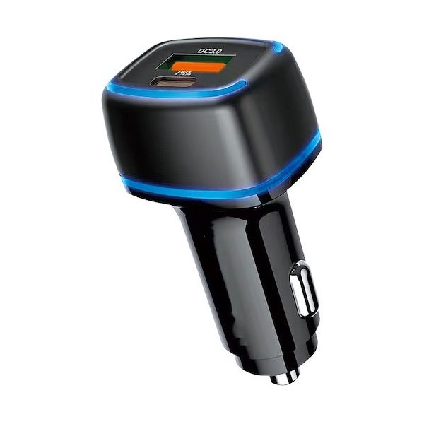 エアージェイ 車載充電器PD38W DKJ-PD2BK 1個 561-0027（直送品）