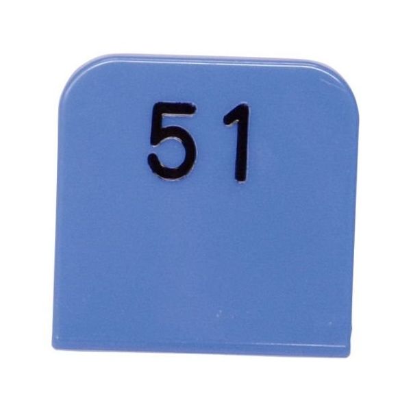 光 親子札 ブルー 51~100 KF969-3B 1箱(50組) 64-4792-01（直送品）