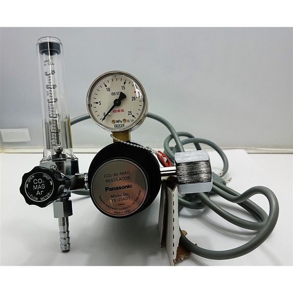 パナソニック CO2/MIG調整器 2P 25リットル YX-25AD1 1台（直送