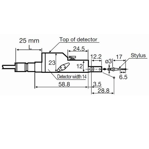 東京精密 RONDCOM用汎用検出器 【EーDTーR32B】 E-DT-R32B 1個（直送品） 116,835円