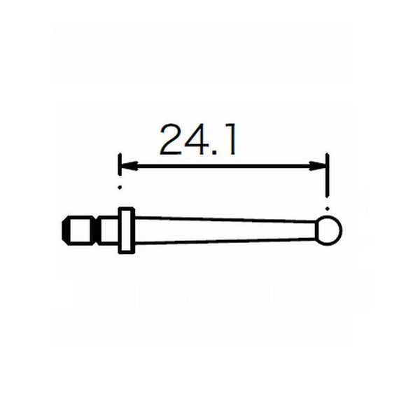 東京精密 RONDCOM73A用スタイラス(汎用) 【0194 410】 0194 410 1個（直送品）