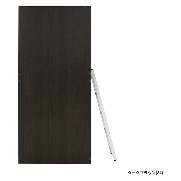 【軒先渡し】友澤木工 2段ベッド ボックス型 幅900×奥行2031×高さ1985mm ダークブラウン N397-84-S 1台（直送品）