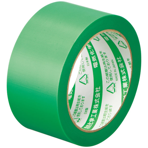 デンカ 養生テープ 養生職人 #650 緑 幅50mm×長さ25m 1箱（30巻入