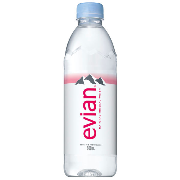 evian(エビアン) 伊藤園 500ml 1セット（48本）【正規輸入品】【硬水】【ミネラルウォーター】