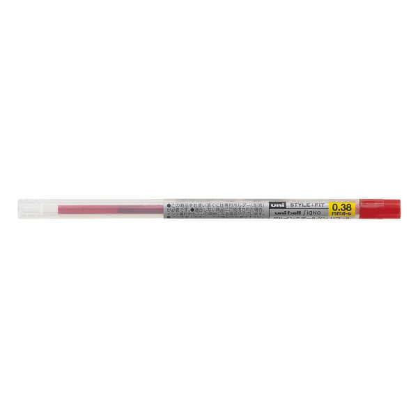 スタイルフィットリフィル芯 シグノインク 0.38mm 赤 ボールペン替芯 UMR-109-38 三菱鉛筆uni ユニ