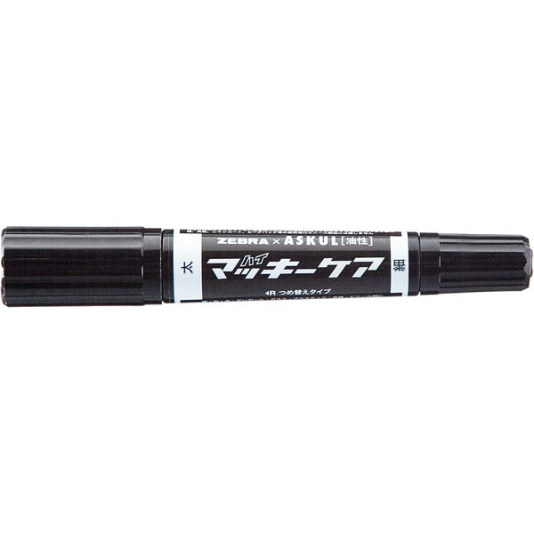 たのめーる】ゼブラ 油性マーカー ハイマッキー 角芯太字+丸芯