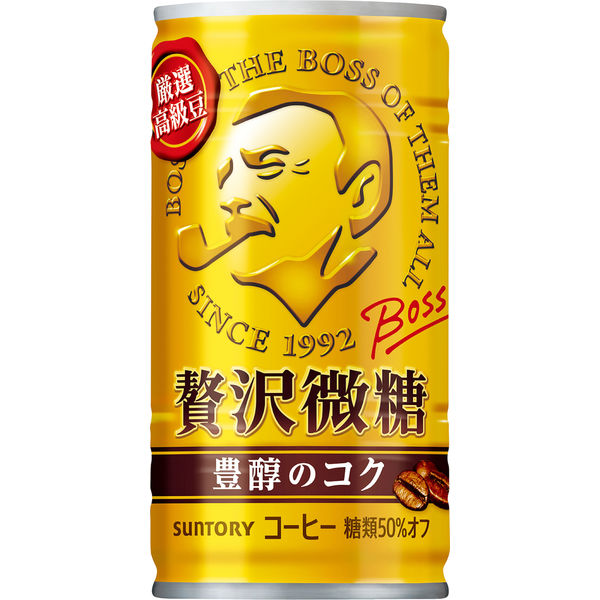 缶コーヒー】サントリー BOSS（ボス） 贅沢微糖 185g 1セット（60缶 