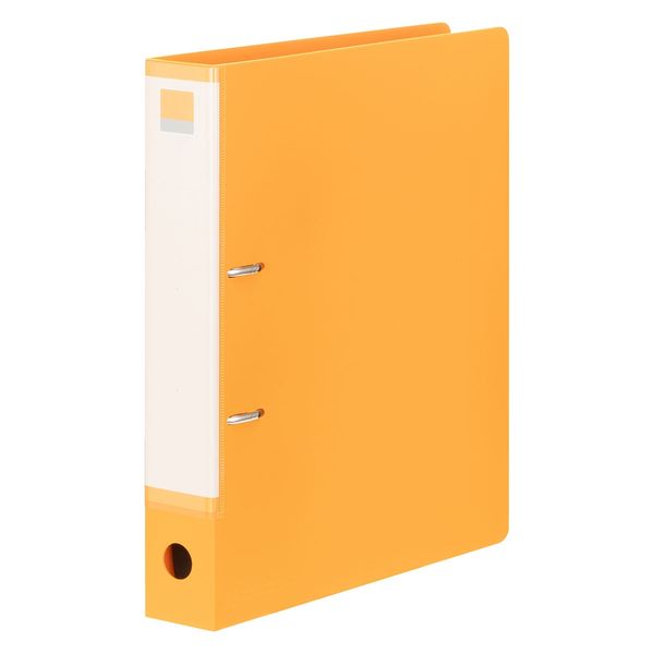 Matakul D型ツイストリングファイル 背幅47mm オレンジ 表紙部分に使用