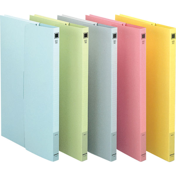 コクヨ ケースファイル 高級色板紙 A4 ピンク フ-950NP 1袋（3冊入