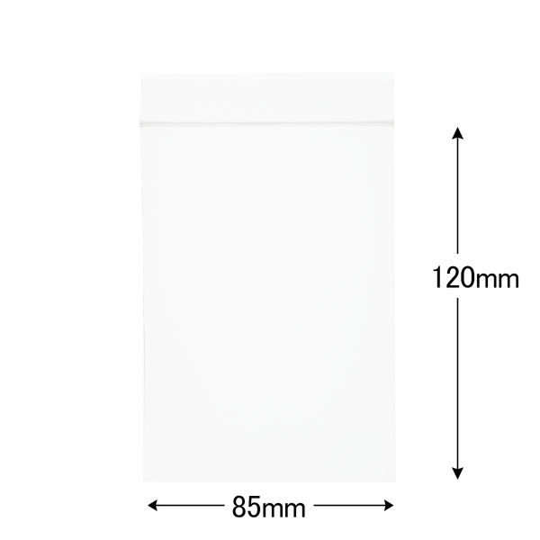 ユニパック（R）（チャック袋） 0.08mm厚 D-8 A7 85×120mm 1セット