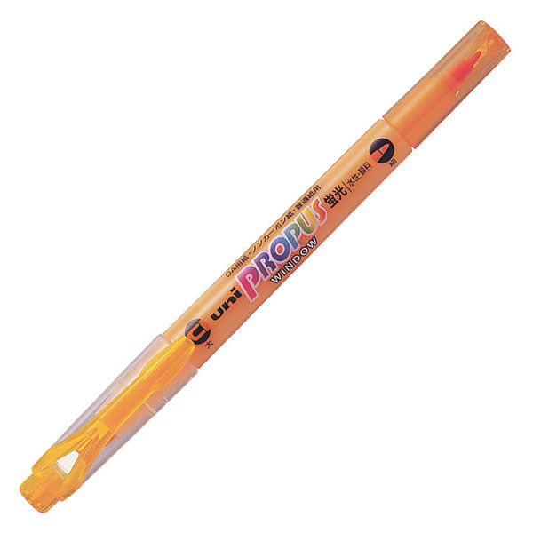 【新品】（まとめ） 三菱鉛筆 蛍光ペン プロパス・ウインドウオレンジ PUS102T.4 1本 【×50セット】