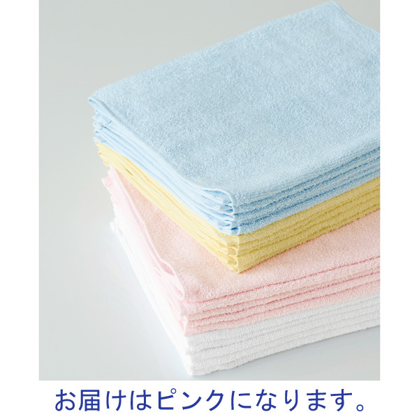 テンダイ ライトカラーフェイスタオル ピンク 1パック(5枚入 テンダイ ライトカラーフェイスタオル ピンク 1パック(5枚入