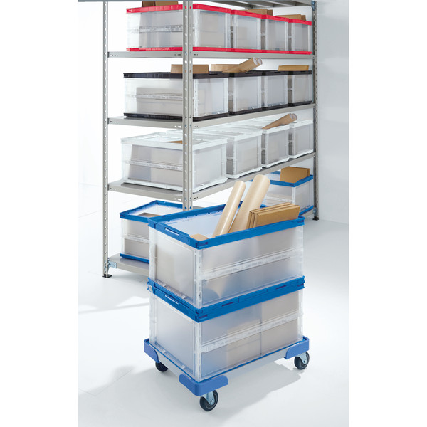 折りたたみコンテナ】 アスクル 「現場のチカラ」 ペタンコC-30B 30L