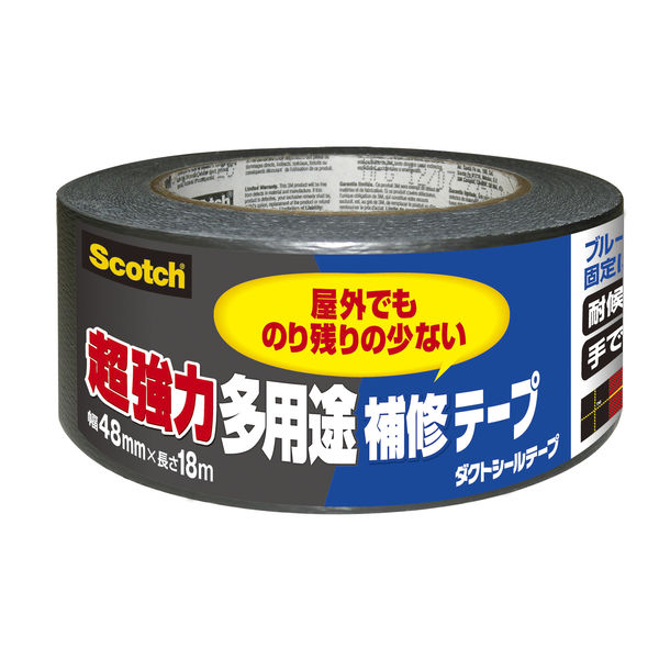 3M 超強力多用途補修テープ 幅48mm×長さ18m DUCT-NR18 1セット（5巻入