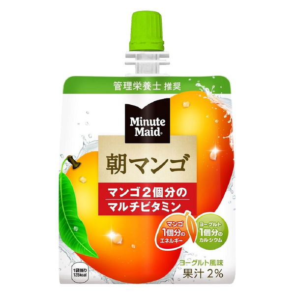 ミニッツメイド 3種　54個 朝リンゴ　朝マンゴー　朝バナナ Amazon.co.jp: ミニッツメイド 朝ゼリー3種バラエティBOX（朝