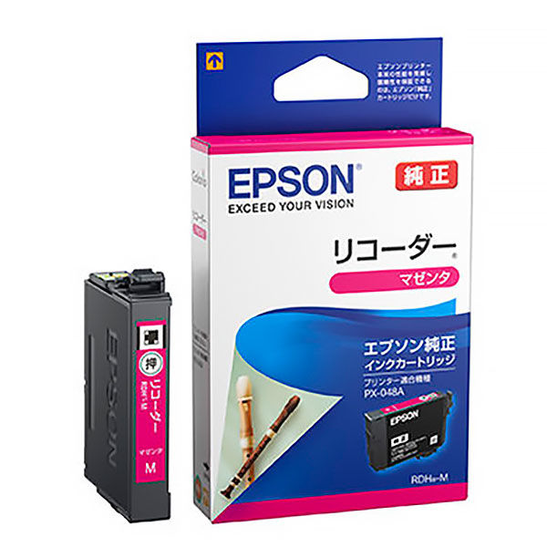 エプソン（EPSON） 純正インク RDH-M マゼンタ RDH（リコーダー）シリーズ 1個