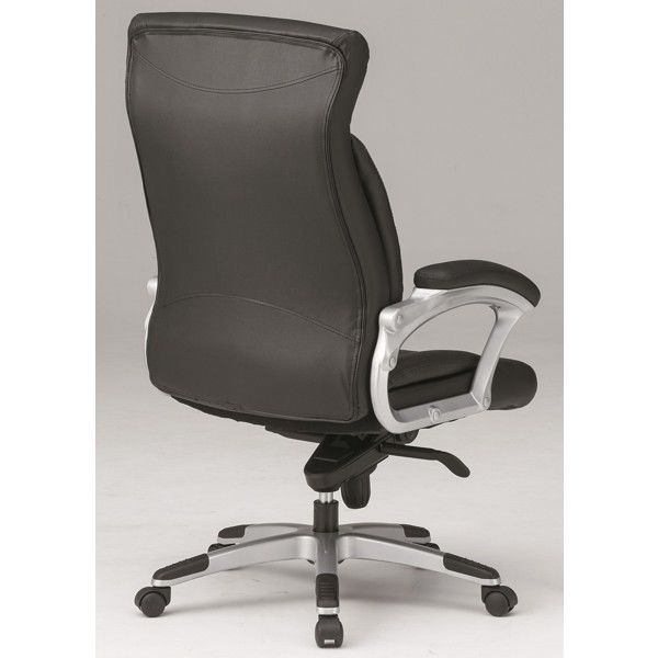 TOKIO オフィスチェア レザー張り 肘付 ブラック FTX-15 1脚 （取寄品