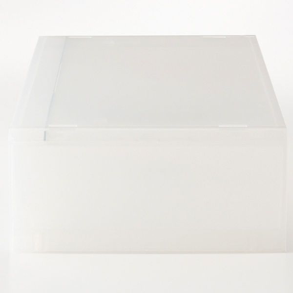 無印良品　収納ケース　異なるサイズ　計44,5x 33,5 x145,5 7箱 無印良品 ポリプロピレン 収納ケース 小 約幅34×奥行44.5×高さ
