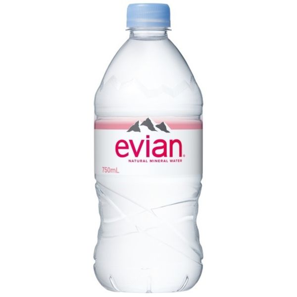 伊藤園 evian（エビアン） 750ml 1箱（12本入）【正規輸入品】