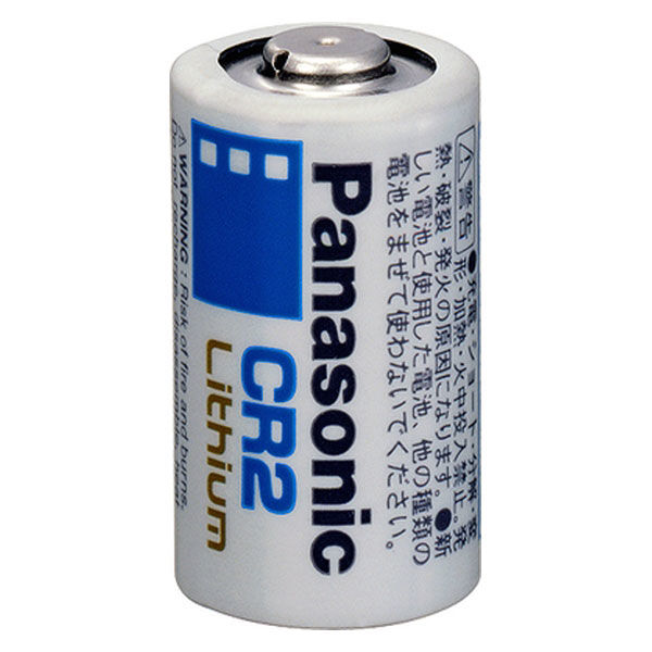 パナソニック カメラ用リチウム電池 CR-2W/2P 1箱（2個×5パック入） - アスクル