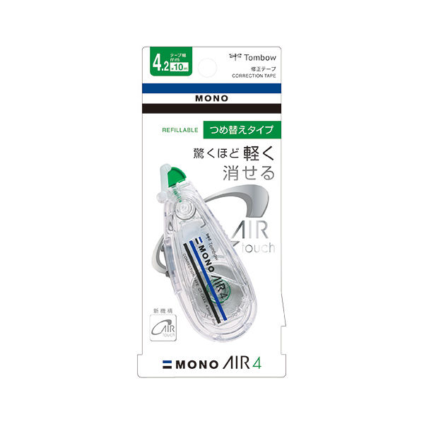 トンボ鉛筆 修正テープモノエアーつめ替え式4 CT-CAX4 1セット